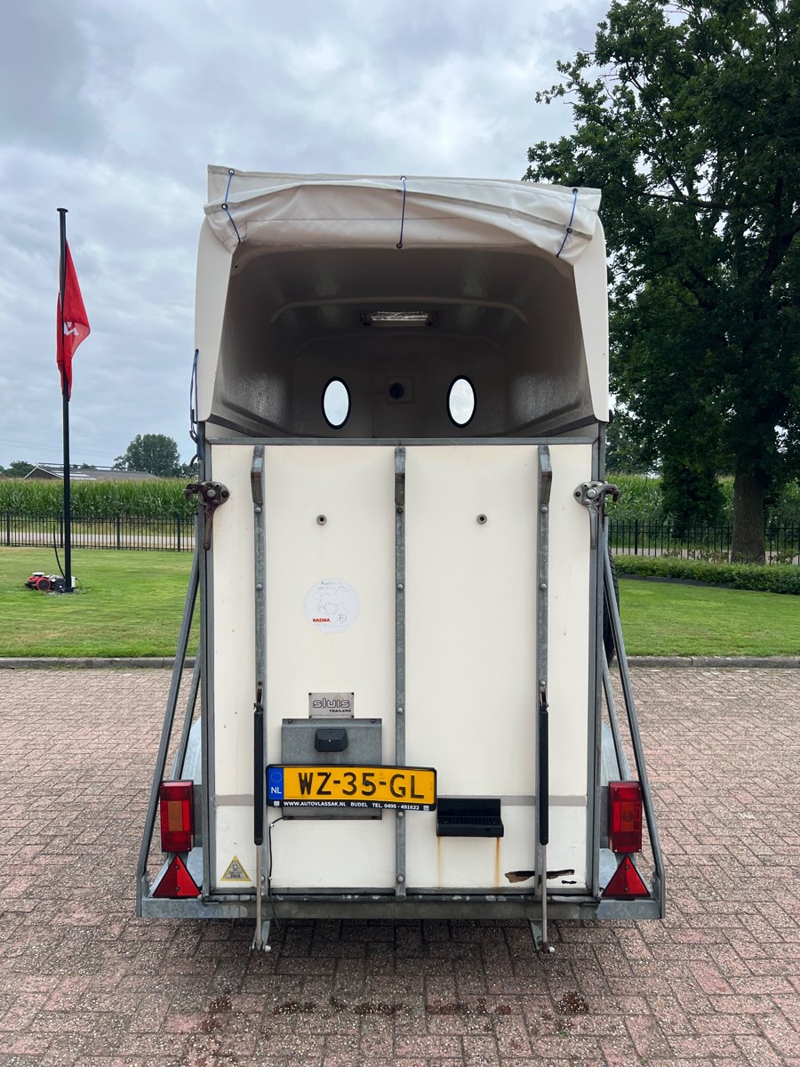 SLUIS TRAILERS POLYTOP 1 1,5-paards paardentrailer foto 6